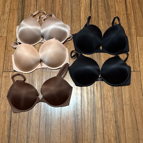 Victoria’s Secret Push Up Bras 36DDD Lot Of 5 - Picture 1 of 16